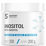 Inozytol Pulver – 200g mio-Inositol (Vitamin B8) – Stimmung,...