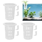 Aquarium Pflanzenhalter, Aquarium Pflanzgefäß mit Haken und Saugnapf,...