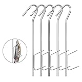 ACONDE Räucherhaken, 5 Stück Stainless Steel Smoking Hooks, zum...