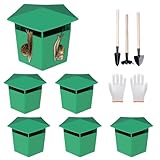 mizikuu 6er-Set Schneckenschutz, Bio-Schneckenfallen ohne Chemie und Gift...