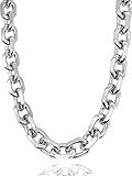 RUGGED steel - Ankerkette aus massivem Edelstahl für Männer & Frauen -...