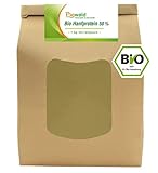 BIO Hanfprotein - 1 kg Vorratspack | Pflanzliches Eiweißpulver von Piowald...