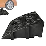 Bordsteinrampen für Autos - Strapazierfähige PVC-Rampen für | Tragbare...