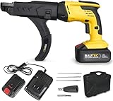 BAUTEC Akku-Magazinschrauber 18 V / 4.0 Ah » Kofferset inkl. Magazin, 2x...