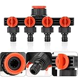 Gardena Verteiler, Gardena Wasserverteiler, Gardena 4-Wege-Verteiler, 3/4...