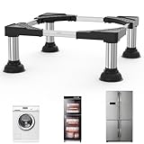 DEWEL 4 Füße Kühlschranksockel,podest für waschmaschine und...
