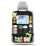 Ezilif Rückenlehnenschutz Auto Kinder Stärke-Upgrade, Autositz Organizer...