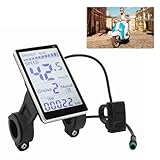 Yosoo Health Gear Fahrradcomputer, Tachometer Fahrrad, Elektrofahrrad LCD...