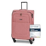 REDOLZ MEDIUM Weichschalen Koffer für Männer & Frauen | Leichter Trolley...