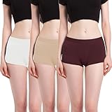 OEIOEI Unterhosen Damen Bambus Boxershorts Stretch Unterwäsche Frauen...