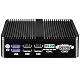 4K Output Firewall Micro Appliance, 4 Port i225-V B3 2.5G LAN Fanless Mini...