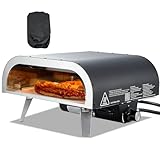VEVOR Propan-Pizzaofen Outdoor 12 Zoll Gas-Pizzamaker, tragbarer...