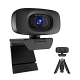 Combess 4K Webcam für Streaming-Webcam für PC, 1/2,5 Zoll Sensor,...