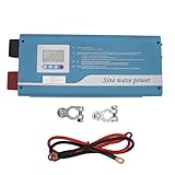 LCD Pure Sinus Welle Wechselrichter Aluminiumlegierung 24 V bis 220 V 2000W...
