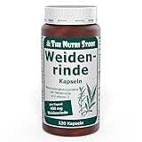 Weidenrinde 400 mg Kapseln 120 Stk. - Nahrungsergänzungsmittel mit...