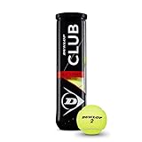 Dunlop Tennisball Club All Court - für Sand, Hartplatz und Rasen (1x4er...