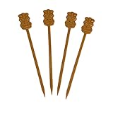 Tiki Kunststoff-Rührstäbchen, 15,2 cm, Braun, hergestellt in den USA, 24...