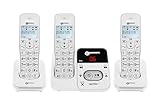 Geemarc Amplidect 295 Trio - Schnurlostelefon Trio-Paket mit 3 Mobilteilen...