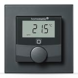 Homematic IP Smart Home Wandthermostat mit Luftfeuchtigkeitssensor,...