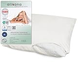 Allsana Allergiker Kissenbezug 80x80 cm | Allergie Bettwäsche | Anti...