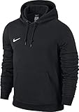 Nike Herren Kapuzenpullover Team Club, Schwarz (Black/White), XL