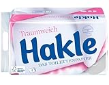 Hakle Traumweich Toilettenpapier – 16 Rollen, Sanfte Reinigung für...