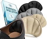 EDELFELD Unsichtbare Fersenpolster gegen Rutschen & Blasen [3 Paar]...