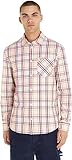 Tommy Jeans Herren Hemd Check Pocket Shirt Freizeithemd, Mehrfarbig...