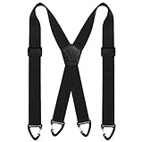 Fevaeno Hosenträger Herren Breit 4cm Anti-Rutsch-Schnalle Einstellbar und...