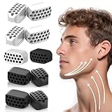 Pizens Jawline Trainer, Kiefertrainer 10 pcs, Jaw Exerciser für Frauen und...