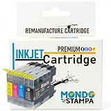 Mondo Stampa LC1280 LC1240 LC1220 Multipack 4 Farben Hohe Kapazität für...
