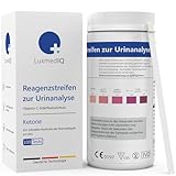100x LuxmedIQ Keton Teststreifen – Ketose Teststreifen für Keto...