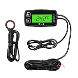 NInE-ROnG Motortemperaturanzeige, Voltmeter, 24-Stunden-Uhr mit...