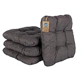 HLKauf 4 | 6 | 8er Set Sitzkissen 38x38x8 cm | weiche Kissen | Für Garten,...