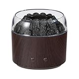 Qkbuza -Diffusor | 160 ml Duftnebel, tragbar, Flamme | Leise Funktion mit...