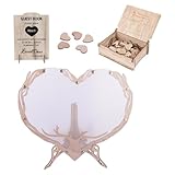 Almencla Hochzeitsgästebuch Tischdekoration für Den Innenbereich...