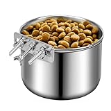 Katzennapf – Wassernapf | Näpfe für Kisten | Edelstahl hängende...