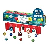 Klassisches Murmelspiel – Spieleklassiker für Kinder, 26 Murmeln aus...