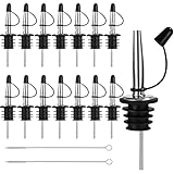 14 Stück Edelstahl Flaschenausgießer, Flaschen Ausgießer, Konische...