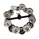 Generic Hi-Hat-Tamburin, Handheld-Percussion-Trommel, Geschenke,...