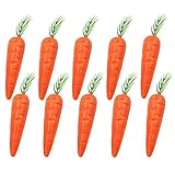 Hezhou 10 Stück Simulation Karotten Künstliches Gemüse Deko- Karotten...