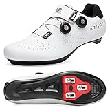 ARTVEP Herren Radschuhe Damen MTB Fahrradschuhe Kompatibel mit Look SPD...