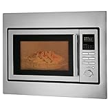Bomann 3in1 Einbau-Mikrowelle mit Grill und Heißluft, Microwave, 25 L...