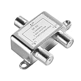 SAT/BK Splitter, 5-2400 MHz 2-Fach Splitter (2-Wege) Satelliten-Verteiler...