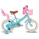 JOYSTAR Little Daisy 16 Zoll Kinderfahrrad für 4 5 6 7 Jahre Mädchen...