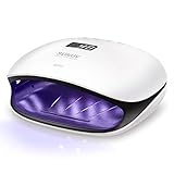 LED-Nagellampe, SUNUV 48W Professioneller UV-Nageltrockner für...