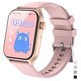 JUBUNRER Smartwatch Kinder Kinderuhr Jungen Mädchen Herzfrequenz...