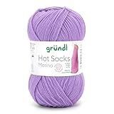 Gründl Hots Socks Merino uni, 4-fädige Sockenwolle, 50 g /200m,75%...