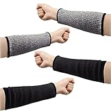 BLMHTWO 2 Paar Schnittfeste Ärmel, Unterarmschutz Arm Sleeves Herren Damen...