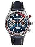 Bauhaus 2576-3 Eurofighter Typhoon Herrenuhr Made in Germany mit...